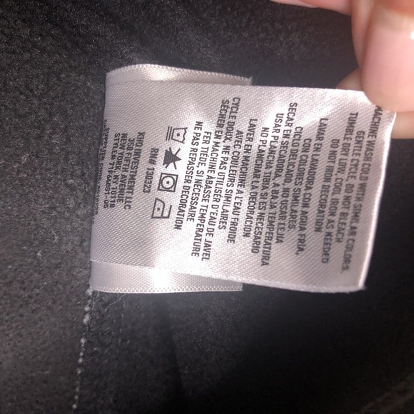 Spyder Men's Size M 1/4 Zip Sweatshirt Sweater Grey/Black Fleece Lined - Picture 9 of 9